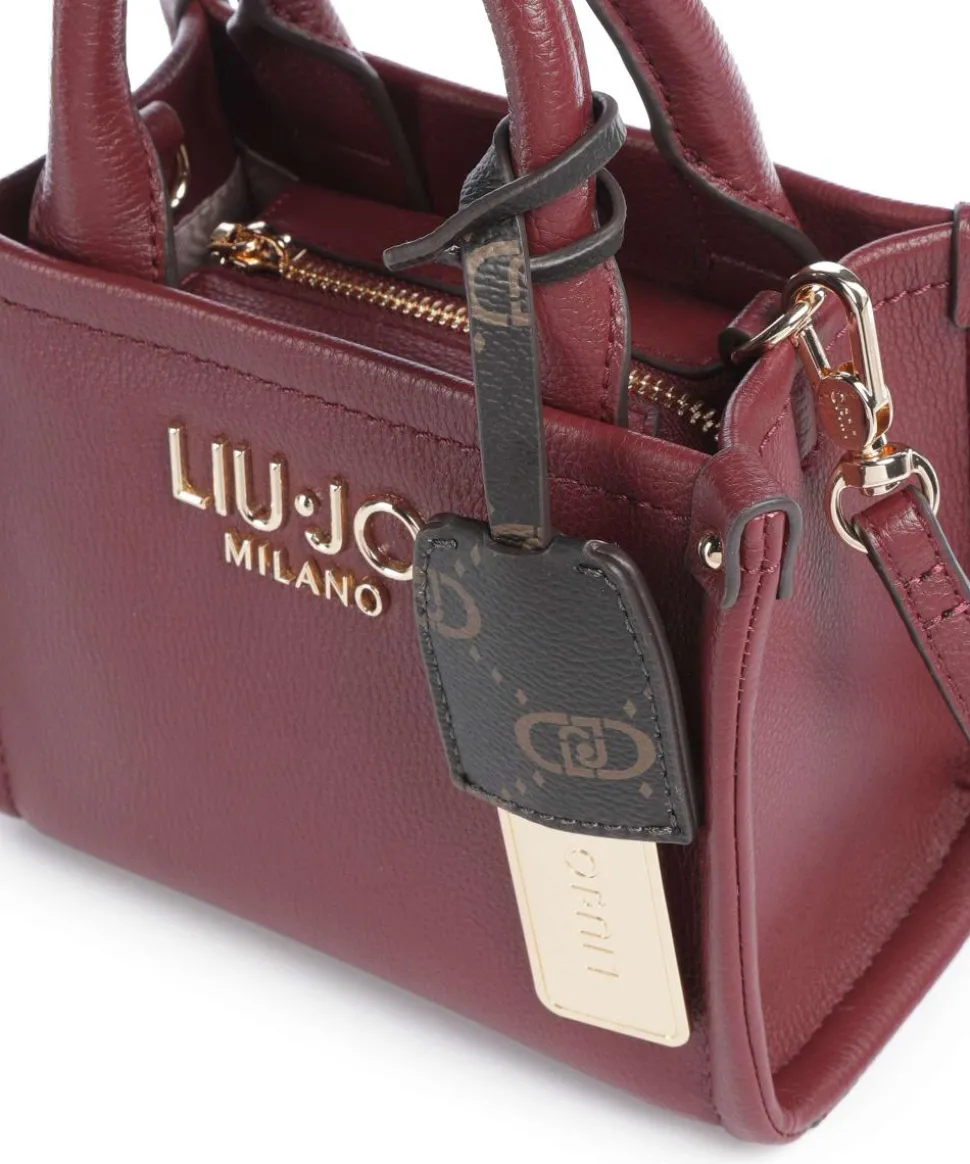 Ridhi XS Umhängetasche Lederimitat wein