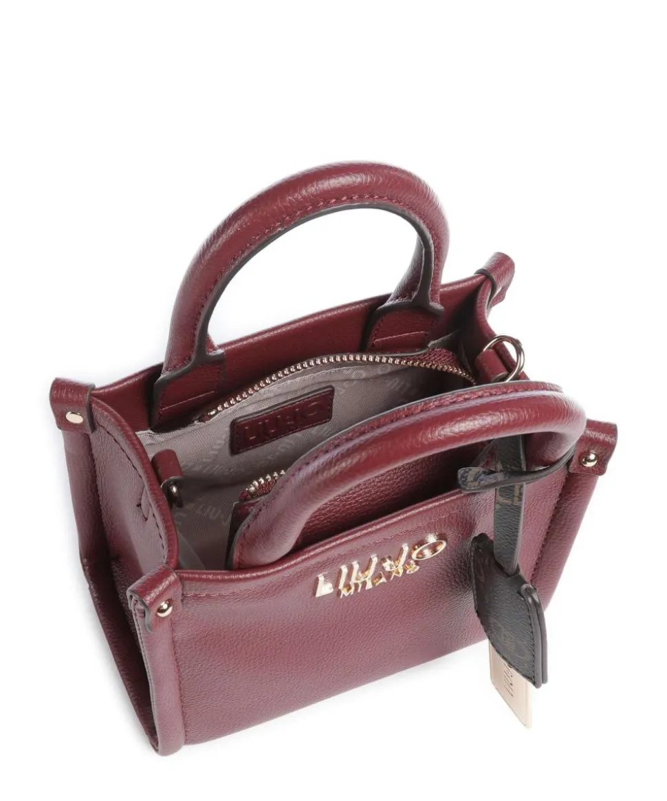 Ridhi XS Umhängetasche Lederimitat wein