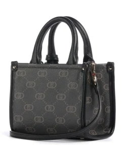 Ridhi XS Umhängetasche Lederimitat braun/schwarz