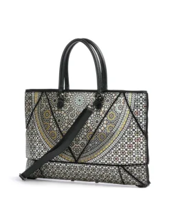 Rioko M Shopper genarbtes Kalbsleder mehrfarbig