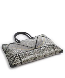 Rioko M Shopper genarbtes Kalbsleder mehrfarbig