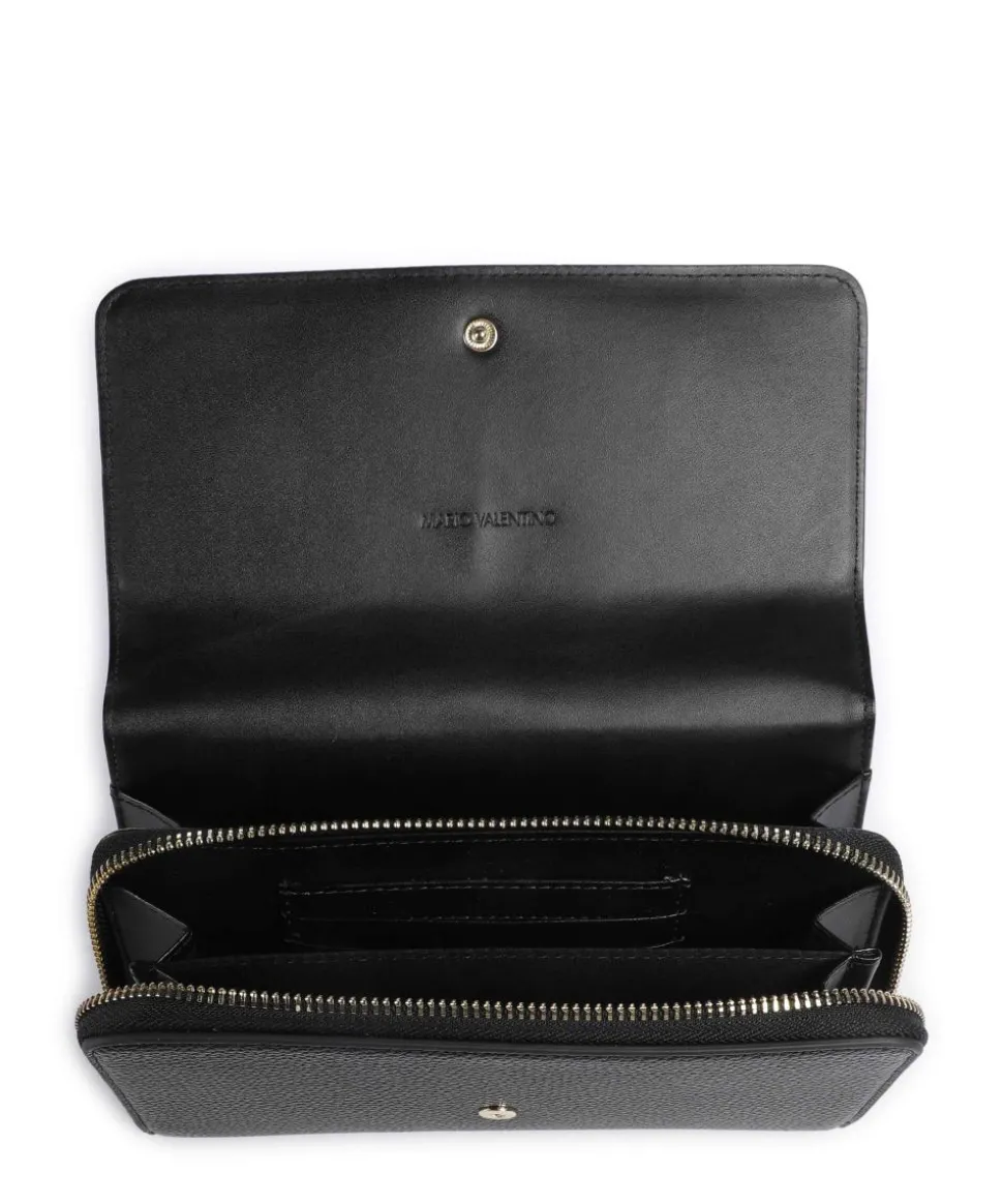 Rised Re Geldbörse Lederimitat schwarz