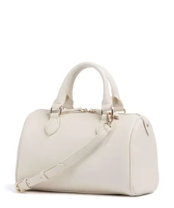 Rised Re Handtasche Lederimitat creme