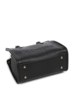 Rised Re Handtasche Lederimitat schwarz