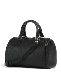 Rised Re Handtasche Lederimitat schwarz