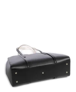 Riva L Shopper genarbtes Leder schwarz