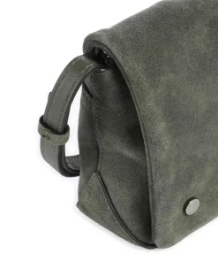 Rive Suede S Umhängetasche Veloursleder dunkelgrün