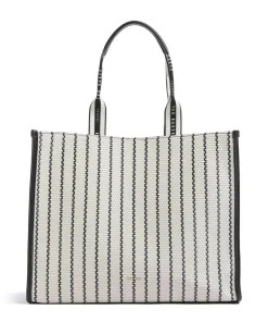 Riveren Shopper Lederimitat weiß