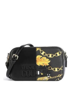 Rock Cut Umhängetasche Lederimitat schwarz