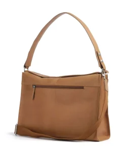 Rogue Robyn Schultertasche fein genarbtes Leder cognac