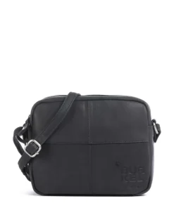 Rogue Robyn Umhängetasche fein genarbtes Leder schwarz