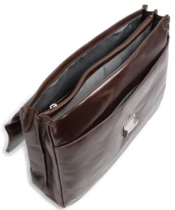 Romano Aktentasche 15″ Pull-Up Rindsleder dunkelbraun