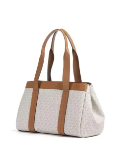 Romee Large Shopper Lederimitat elfenbein