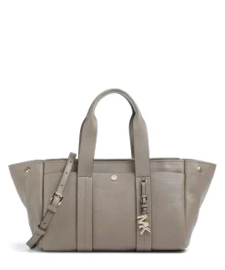 Romee Small Handtasche genarbtes Rindsleder taupe
