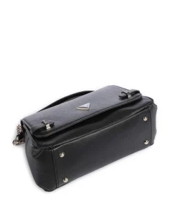 Rosalba Schultertasche Lederimitat schwarz