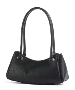 Rosalba Schultertasche Lederimitat schwarz