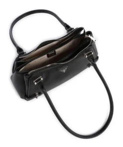 Rosalba Schultertasche Lederimitat schwarz