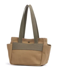 Rugged Twill Schultertasche Canvas tan