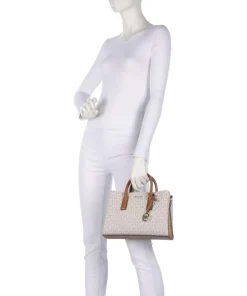 Ruthie Handtasche Canvas elfenbein