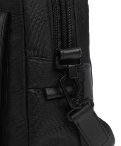 S136 Aktentasche 16″ Nylon, Rindsleder schwarz