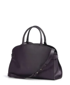 Sabine Handtasche fein genarbtes Rindsleder pflaume