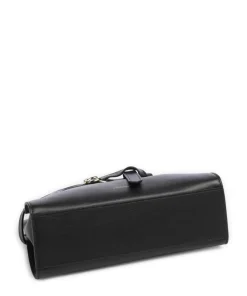 Sabine Handtasche fein genarbtes Rindsleder schwarz