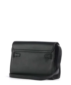 Sabine Umhängetasche fein genarbtes Rindsleder schwarz