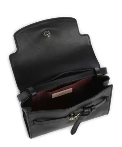 Sabine Umhängetasche fein genarbtes Rindsleder schwarz