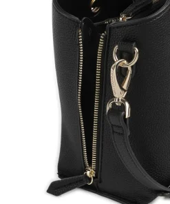 Sallie Re Handtasche Lederimitat schwarz
