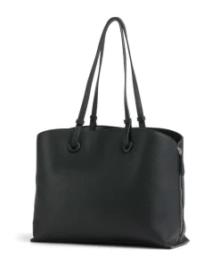 Sallie Re Shopper Lederimitat schwarz