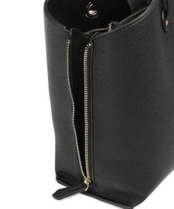 Sallie Re Shopper Lederimitat schwarz