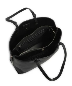 Sallie Re Shopper Lederimitat schwarz