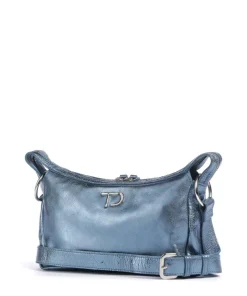 Salvatorgasse 4 Schultertasche genarbtes Rindsleder navy
