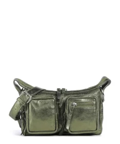 Salvatorgasse 4 Schultertasche genarbtes Rindsleder dunkelgrün