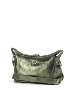 Salvatorgasse 4 Schultertasche genarbtes Rindsleder dunkelgrün