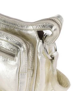 Salvatorgasse 4 Schultertasche genarbtes Rindsleder gold