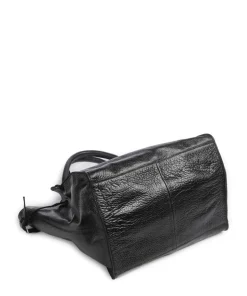 Salvatorgasse 10 Shopper genarbtes Rindsleder schwarz