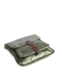 Salvatorgasse 2 Umhängetasche genarbtes Rindsleder dunkelgrün