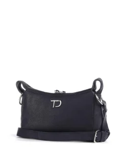 Salvatorianerplatz 4 Schultertasche genarbtes Rindsleder navy