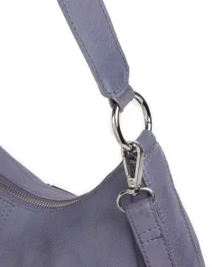 Salvatorianerplatz 3 Schultertasche genarbtes Rindsleder lavendel