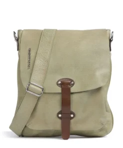 Salvatorianerplatz 2 Umhängetasche genarbtes Rindsleder grün