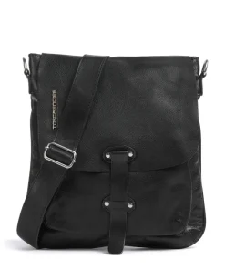 Salvatorianerplatz 2 Umhängetasche genarbtes Rindsleder schwarz