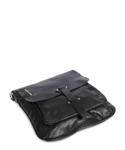 Salvatorianerplatz 2 Umhängetasche genarbtes Rindsleder schwarz