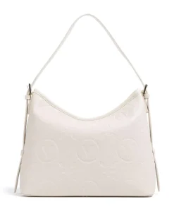 Samba Re Beuteltasche Lederimitat elfenbein