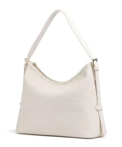 Samba Re Beuteltasche Lederimitat elfenbein