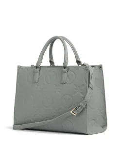 Samba Re Handtasche Lederimitat grau