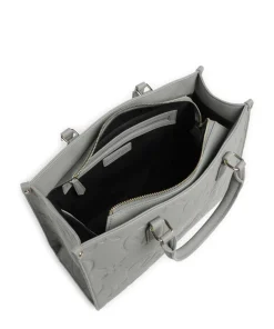 Samba Re Handtasche Lederimitat grau