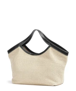 Sandy Shopper Kunststoff natur/schwarz