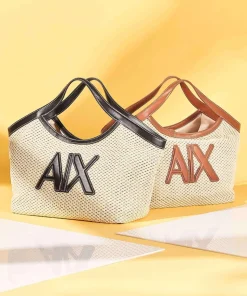 Sandy Shopper Kunststoff natur/schwarz