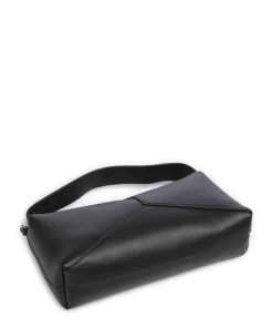 Sanya S Handtasche Lederimitat schwarz